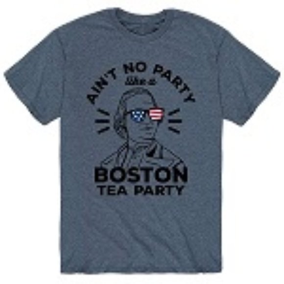 Airwaves Men's 4th of July "Ain't No Party" Tshirt - Picture 1 of 3